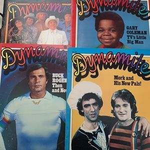 Set of 4 Vintage 1979 Dynamite Magazines